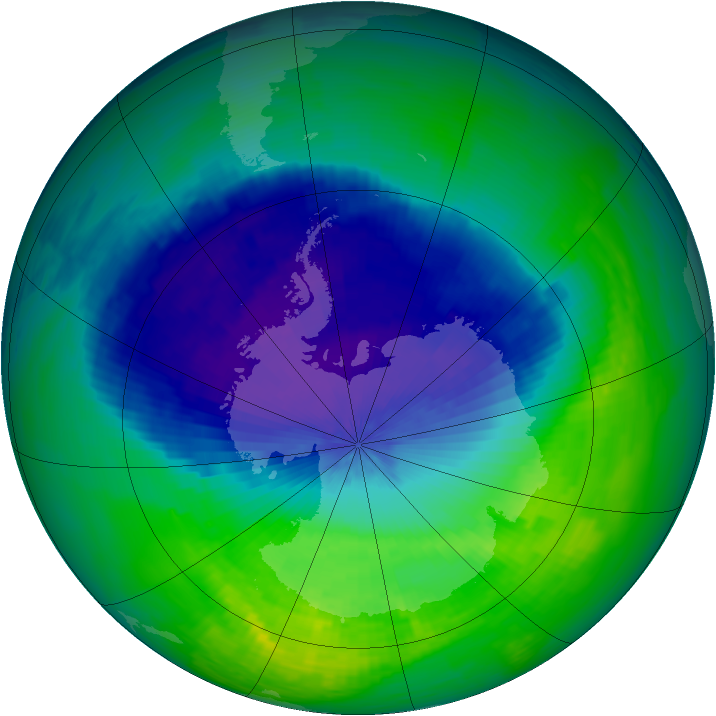 Ozone Map 1994-11-07